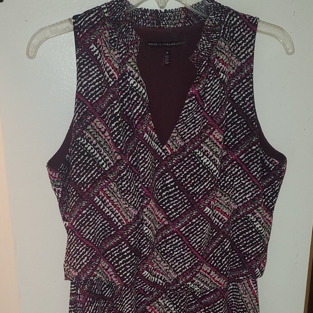 White House Black Market Sleeveless Cocktail Dress